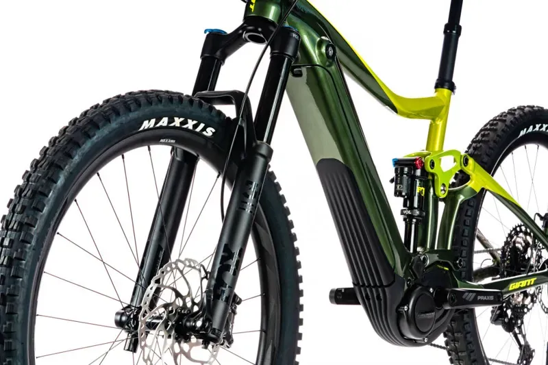 2020 Giant Trance E+ 1 Pro Electric FS Mountain Bike in Green-5