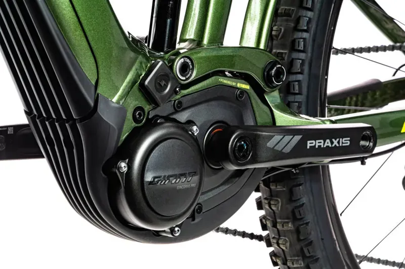 2020 Giant Trance E+ 1 Pro Electric FS Mountain Bike in Green-3