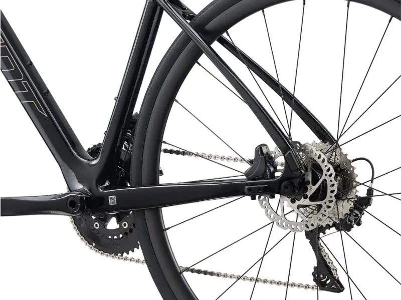 2021 Giant FastRoad Advanced 1 Hybrid Bike in Black-3