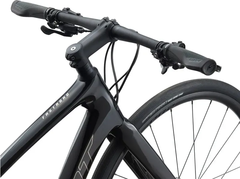 2021 Giant FastRoad Advanced 1 Hybrid Bike in Black-6