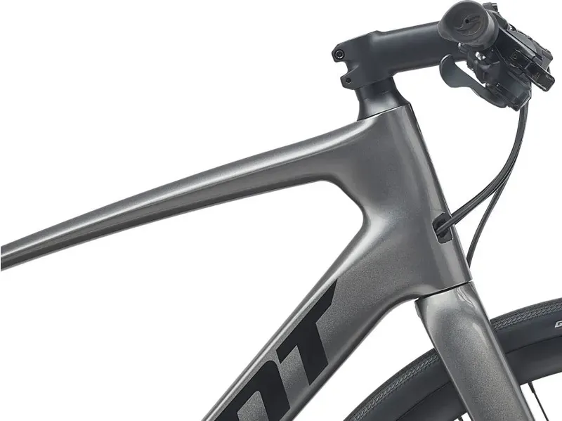 2021 Giant FastRoad Advanced 2 Hybrid Bike in Grey-6