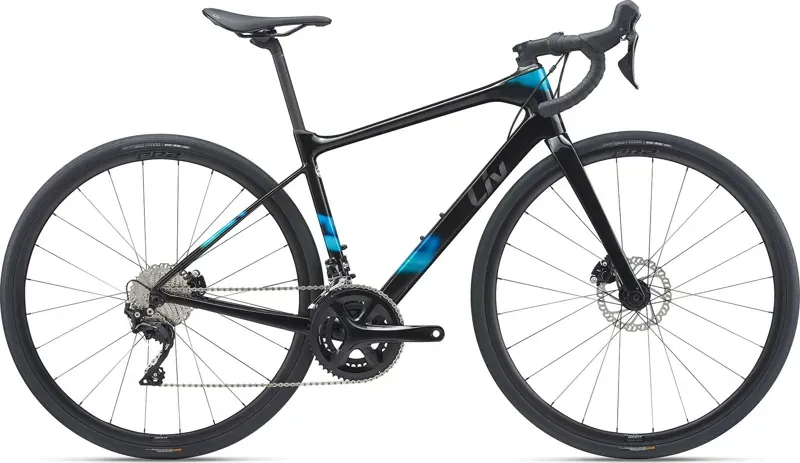 2021 Liv Avail Advanced 2 Road Bike in Black