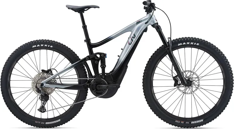 2021 Liv Intrigue X E+ 3 Electric Bike in Silver