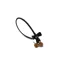RFR 10x450mm HPS Dog Cable Lock in Black