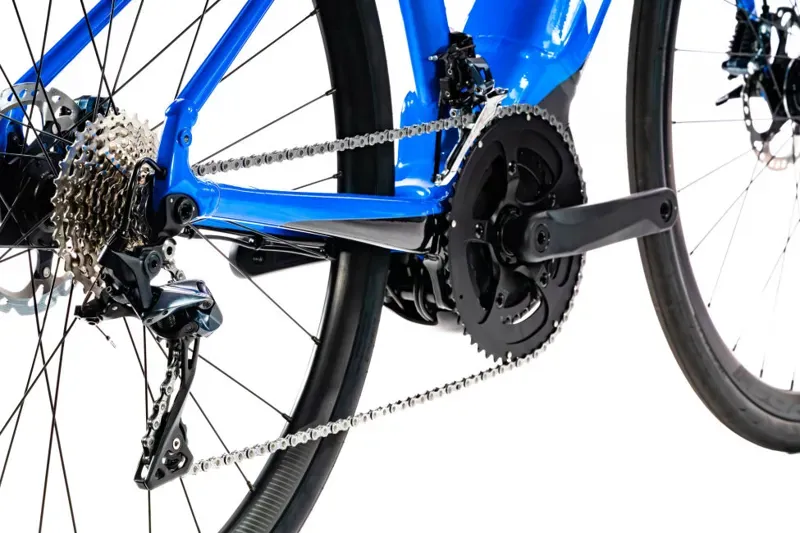2020 Giant Road E+ 1 Pro Electric Bike in Blue-1