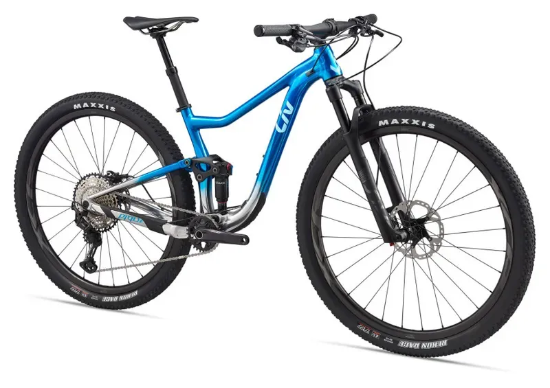 2020 Liv Pique 29 1 Full Suspension Mountain Bike in Blue-1