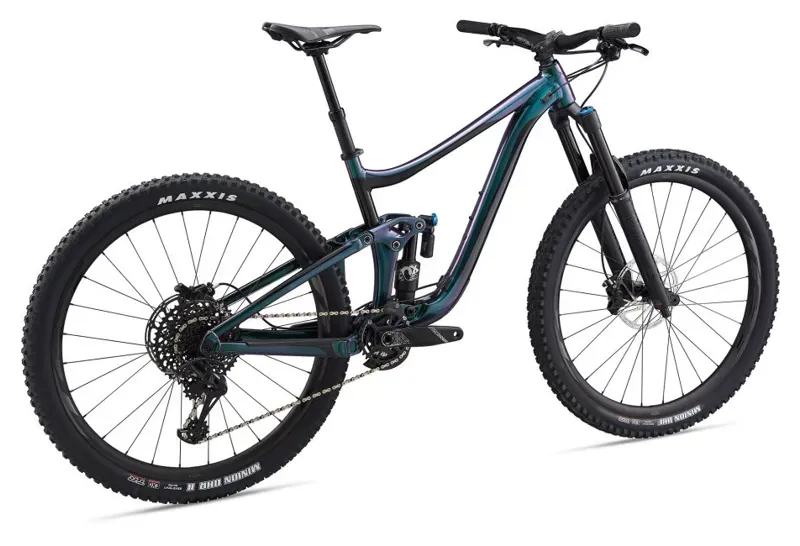 2020 Giant Reign 29 1 Full Suspension Mountain Bike in Green-1
