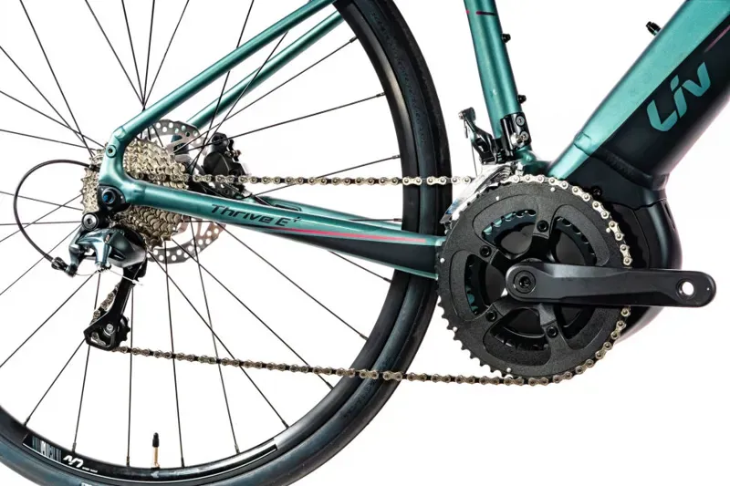 2020 Liv Thrive E+ 2 Pro Electric Bike in Blue-3
