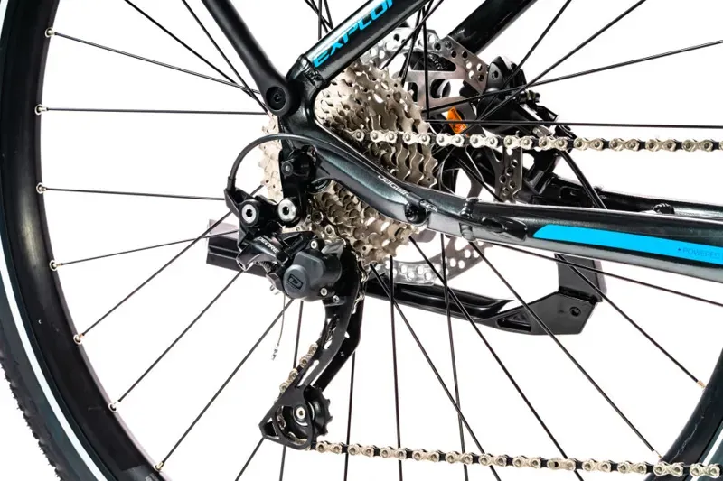 2020 Giant Explore E+ 1 Electric Hybrid Bike in Black-3