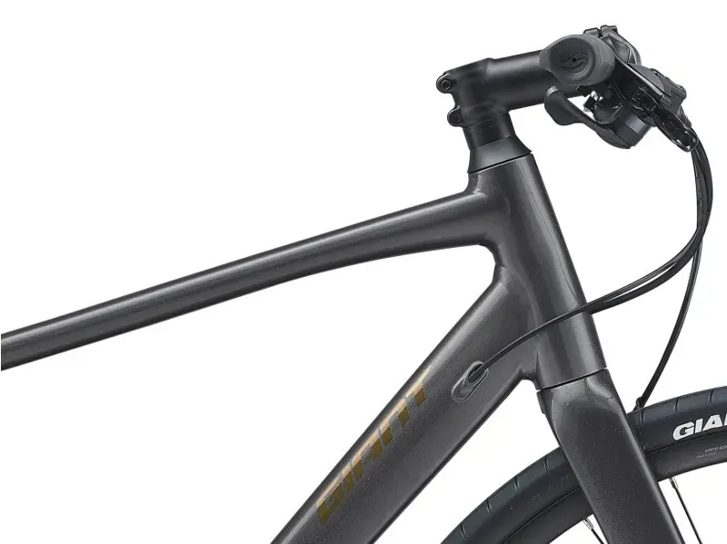 2021 Giant FastRoad SL 3 Disc Flat Bar Road Bike in Black-5