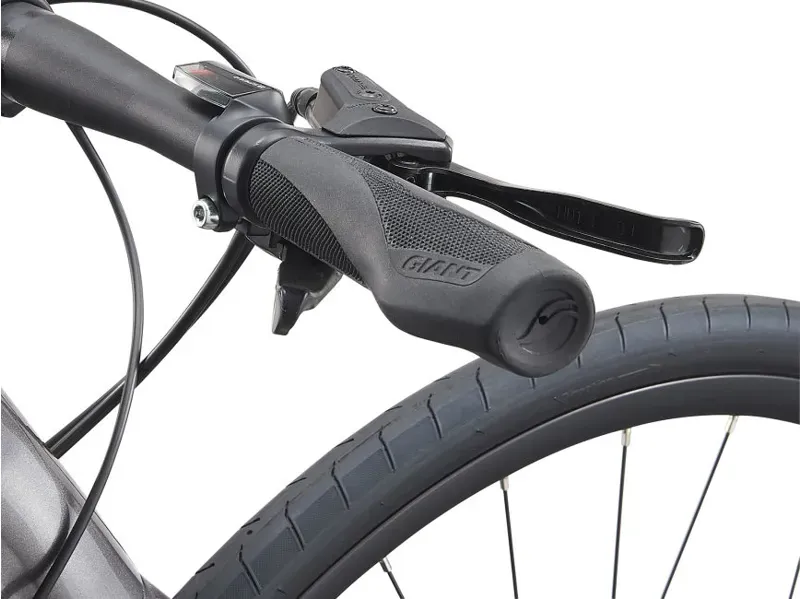 2021 Giant FastRoad SL 3 Disc Flat Bar Road Bike in Black-1