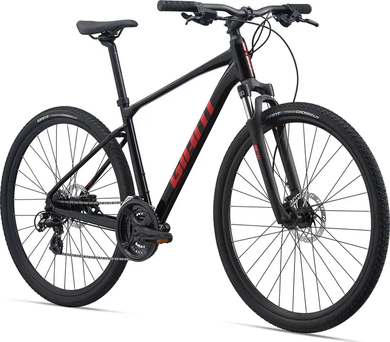 2021 Giant Roam 4 Disc Hybrid Bike in Black-8