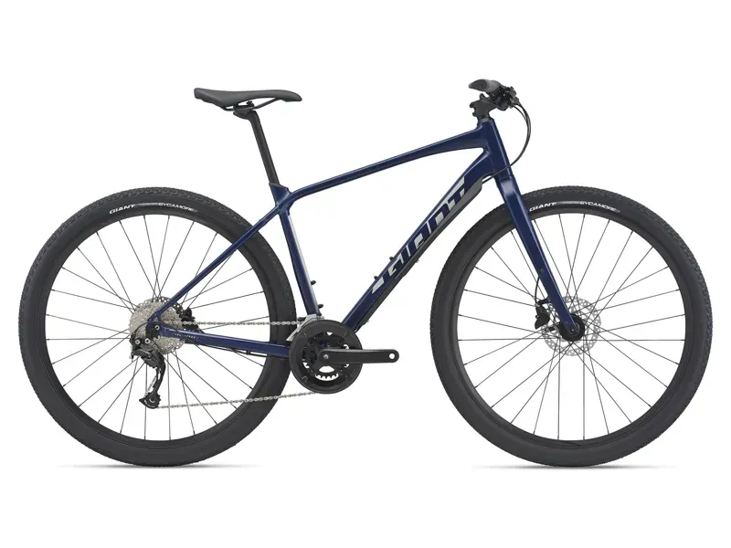 2021 Giant ToughRoad SLR 2 Flat Bar Road Bike in Blue