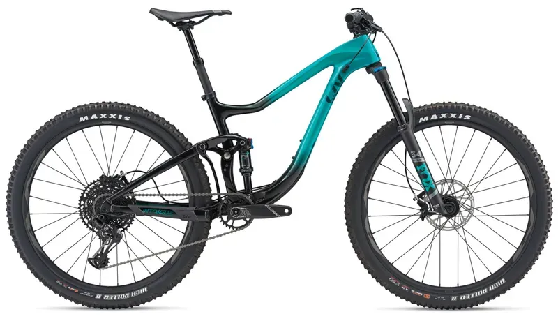2019 Liv Intrigue Advanced 2 Womens Full Suspension Mountain Bike Blue