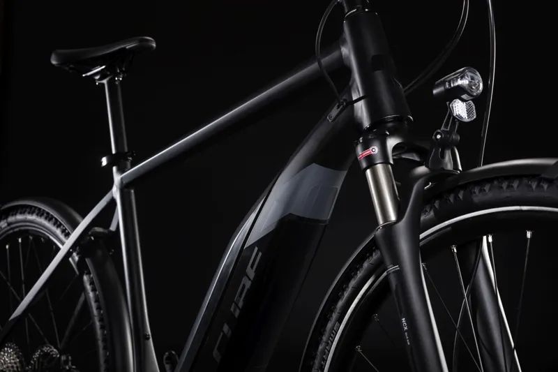 2019 Cube Cross Hybrid Exc 500 Allroad Electric Bike in Black-1