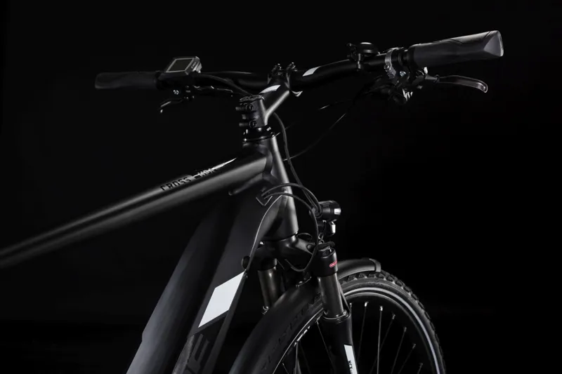 2019 Cube Cross Hybrid Race 500 Allroad Electric Bike in Black-1