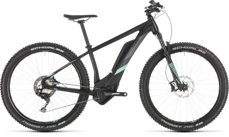 2019 Cube Access Hybrid Race 500 Womens eMountain Bike in Black