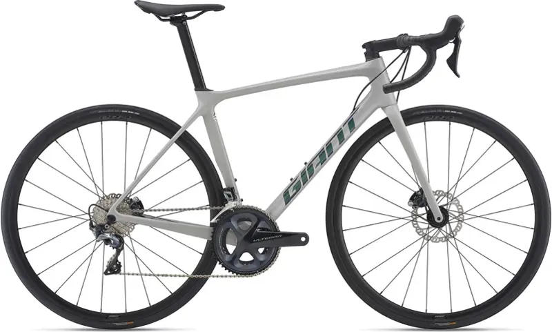 2021 Giant TCR Advanced 1 Disc Carbon Road Race Bike in Grey